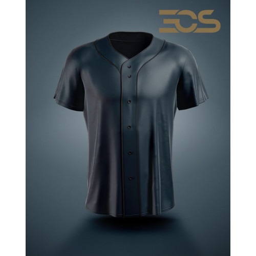 ﻿Baseball/Softball Fullbutton Jersey ﻿Plain 