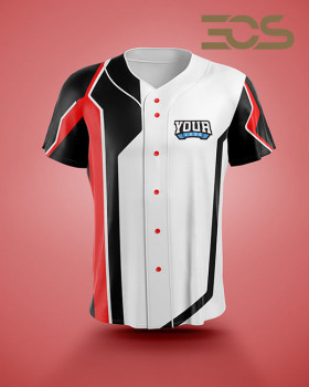 ﻿Baseball/Softball Fullbutton Jersey Edge 