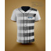 ﻿Baseball/Softball Fullbutton Jersey Horizontal Striped Gradient 