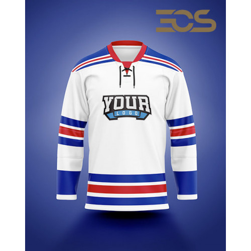 Hockey Jersey 1000 series New York R Away Hockey Jersey 1000 series New York R Away