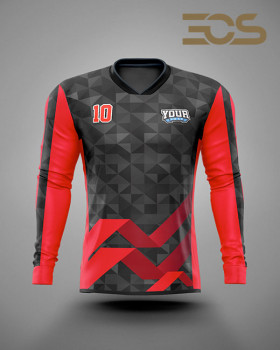 Soccer Jersey 2000 series long sleeve Carbon