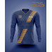 Soccer Jersey 2000 series long sleeve City Blue